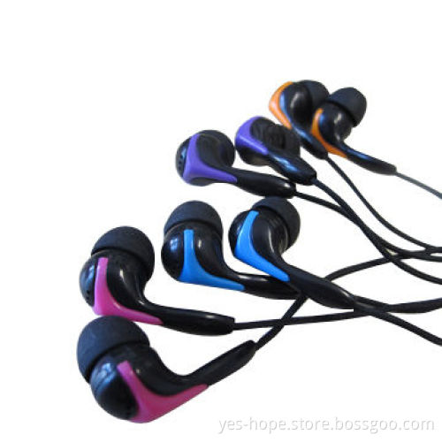 Great design stereo in-ear zipper headphone with best price